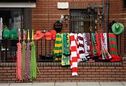 3 August 2014; Merchandise for sale on Jones' Road ahead of this afternoon's games. GAA Football All-Ireland Senior Championship, Quarter-Final, Mayo v Cork, Croke Park, Dublin. Picture credit: Stephen McCarthy / SPORTSFILE