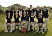 13 September 2006: Tramore Golf Club, back row, left to right: Philip Somers, Bulmers; Gabriel Kennedy, Barrie Rogers, Paul Power, Paul O’Sullivan and Danny Linehan, front row, l to r: Alan Browne, John O’Brien, Nicky Power, Captain, Ronan McCarthy, Team Captain and Tom Corcoran, Assistant Team Captain who were beaten by Banbridge Golf Club in the semi-final of the Bulmers Junior Cup. Bulmers Cups and Shields Finals 2006, Enniscrone Golf Club, Enniscrone, Sligo. Picture credit: Ray McManus / SPORTSFILE