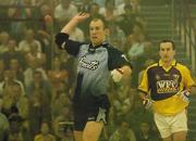 16 September 2006; Eoin Kennedy, Dublin, in action against Barry Goff, Wexford. All-Ireland 60 x 30 Handball Senior Doubles Final, Handball Alley, Croke Park, Dublin. Picture credit: Ray Lohan / SPORTSFILE