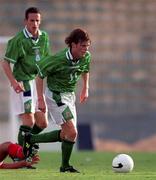 8 September 1999; Alan Mahon of Republic of Ireland during the UEFA European U21 Championships Qualifier match between Malta and Republic of Ireland at Ta'Qali Stadium in Attard, Malta. Photo by David Maher/Sportsfile