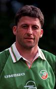 31 August 1999; Andy Townsend during a Republic of Ireland squad portrait session at Lansdowne Road in Dublin. Photo by Ray McManus/Sportsfile