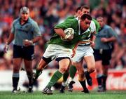 5 June 1999; Andy Ward of Ireland during the Ireland Rugby tour to Australia match between New South Wales and Ireland at the Sydney Football Stadium in Sydney, Australia. Photo by Matt Browne/Sportsfile
