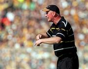 15 August 1999; Kilkenny manager Brian Cody during the Guinness All-Ireland Senior Hurling Championship Semi-Final match between Kilkenny and Clare at Croke Park in Dublin. Photo by Brendan Moran/Sportsfile