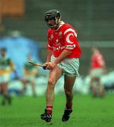 8 August 1999; Brian Corcoran of Cork during the Guinness All-Ireland Senior Hurling Championship Semi-Final match between Cork and Offaly at Croke Park in Dublin. Photo by Brendan Moran/Sportsfile