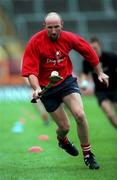 30 August 1999; Cork's Brian Corcoran during a training session, at Páirc Uí Chaoimh in Cork, in advance of the Guinness All-Ireland Senior Hurling Championship Final. Photo by Damien Eagers/Sportsfile