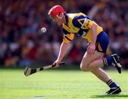 15 August 1999; Brian Lohan of Clare during the Guinness All-Ireland Senior Hurling Championship Semi-Final match between Kilkenny and Clare at Croke Park in Dublin. Photo by Ray Lohan/Sportsfile