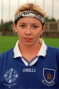 4 September 1999; Waterford captain Claire Ryan prior to the All-Ireland Senior Ladies Football Championship Semi-Final match between Waterford and Monaghan at Parnell Park in Dublin. Photo by Ray Lohan/Sportsfile