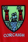 20 August 1999; A detailed view of the Cork GAA crest. Photo by Gerry Barton/Sportsfile