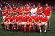 17 September 1989; The Cork team prior to the All-Ireland Senior Football Championship Final between Cork and Mayo at Croke Park in Dublin. Photo by Ray McManus/Sportsfile