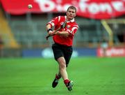 30 August 1999; Cork's Diarmuid O'Sullivan during a training session, at Páirc Uí Chaoimh in Cork, in advance of the Guinness All-Ireland Senior Hurling Championship Final. Photo by Damien Eagers/Sportsfile