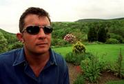 21 May 1999; Ireland Rugby captain Dion O'Cuinneagain poses for a portrait at The Glenview Hotlel in Wicklow. Photo by Brendan Moran/Sportsfile