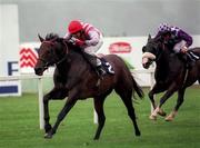 8 August 1999; Gorse, with Gary Carter up, on their way to winning the Pheonix Sprint Stakes at Leopardstown Racecourse in Dublin. Photo by Sportsfile