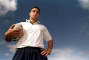 18 June 1999; Ireland's Jeremy Staunton poses for a portrait, in Perth, Australia, during the Ireland Rugby Tour to Australia. Photo by Matt Browne/Sportsfile