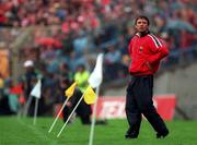 8 August 1999; Cork manager Jimmy Barry Murphy during the Guinness All-Ireland Senior Hurling Championship Semi-Final match between Cork and Offaly at Croke Park in Dublin. Photo by Brendan Moran/Sportsfile