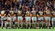 15 August 1999; Kilkenny players pose for their team photograph prior to the Guinness All-Ireland Senior Hurling Championship Semi-Final match between Kilkenny and Clare at Croke Park in Dublin. Photo by Ray McManus/Sportsfile