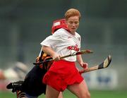 7 August 1999; Linda Mellirick of Cork during the Bórd na Gaeilge All-Ireland Senior Camogie Championship Semi-Final match between Kilkenny and Cork at Parnell Park in Dublin. Photo by Ray McManus/Sportsfile