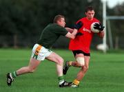 16 September 1999; Meath's Cormac Murphy, left, and Tommy Dowd during a training session, at Dalgan Park in Navan, in advance of the Bank of Ireland All-Ireland Senior Football Championship Final. Photo by Brendan Moran/Sportsfile