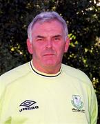 9 September 1999; Shamrock Rovers assistant manager Mick Cooke poses for a portrait in Dublin. Photo by Matt Browne/Sportsfile