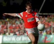 29 August 1999; Paddy McKeever of Armagh during the Bank of Ireland All-Ireland Senior Football Championship Semi-Final match between Meath and Armagh at Croke Park in Dublin. Photo by Brendan Moran/Sportsfile