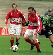 22 August 1999; Patsy Freyne of Cork City during the Eircom League Premier Division match between Cork City and Sligo Rovers at Turners Cross in Cork. Photo by David Maher/Sportsfile