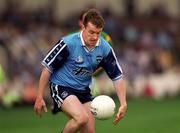 1 August 1999; Peter Ward of Dublin during the Bank of Ireland Leinster Senior Football Championship Final between Meath and Dublin at Croke Park in Dublin. Photo by Aoife Rice/Sportsfile