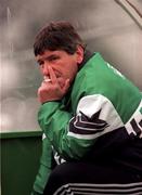 21 January 1996; Shamrock Rovers manager Ray Treacy during the Bord Gáis National League Premier Division match between Shamrock Rovers and Sligo Rovers at the RDS in Dublin. Photo by David Maher/Sportsfile