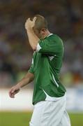 2 September 2006; Stephen Carr, Republic of Ireland, leaves the field after the match. Euro 2008 Championship Qualifier, Germany v Republic of Ireland, Gottleib-Damlier Stadion, Stuttgart, Germany. Picture credit: Brian Lawless / SPORTSFILE
