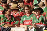 17 September 2006; Supporters of Mayo near the end of the game. Bank of Ireland All-Ireland Senior Football Championship Final, Kerry v Mayo, Croke Park, Dublin. Picture credit: Ray McManus / SPORTSFILE