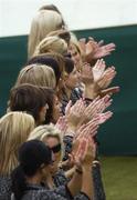 21 September 2006; The wives and girlfriends of the USA 2006 team applaud during the opening ceremony of the 36th Ryder Cup at the K Club, Straffan, Co. Kildare, Ireland. Picture credit: Damien Eagers / SPORTSFILE