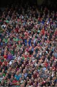 3 August 2014; Supporters in the Hogan Stand watch the game. GAA Football All-Ireland Senior Championship, Quarter-Final, Kerry v Galway, Croke Park, Dublin. Picture credit: Ray McManus / SPORTSFILE