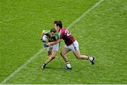 3 August 2014; Shane Enright, Kerry, in action against Seán Armstrong, Galway. GAA Football All-Ireland Senior Championship, Quarter-Final, Kerry v Galway, Croke Park, Dublin. Picture credit: Dáire Brennan / SPORTSFILE
