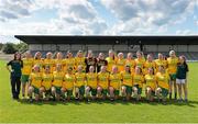 4 August 2014; The Donegal squad. TG4 All-Ireland Ladies Football Senior Championship Round 2 Qualifier, Donegal v Kerry, St Brendan's Park, Birr, Co. Offaly. Picture credit: Brendan Moran / SPORTSFILE