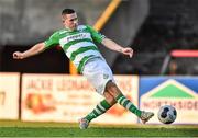 4 August 2014; Dean Kelly, Shamrock Rovers, scores his side's second goal. EA Sports Cup Semi-Final, Bohemians v Shamrock Rovers, Dalymount Park, Dublin. Picture credit: David Maher / SPORTSFILE