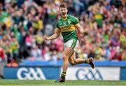 3 August 2014; James O'Donoghue, Kerry, celebrates after scoring his side's first goal against Galway. GAA Football All-Ireland Senior Championship, Quarter-Final, Kerry v Galway, Croke Park, Dublin. Picture credit: Brendan Moran / SPORTSFILE