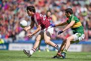 3 August 2014; Sean Armstrong, Galway, in action against Shane Enright, Kerry. GAA Football All-Ireland Senior Championship, Quarter-Final, Kerry v Galway, Croke Park, Dublin. Picture credit: Brendan Moran / SPORTSFILE