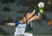 2 August 2014; Seán Hurley, Kildare, in action against Vinny Corey, Monaghan. GAA Football All-Ireland Senior Championship, Round 4A, Kildare v Monaghan, Croke Park, Dublin. Picture credit: Ramsey Cardy / SPORTSFILE