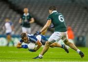 2 August 2014; Padraig Donaghy, Monaghan, in action against Fergal Conway, Kildare. GAA Football All-Ireland Senior Championship, Round 4A, Kildare v Monaghan, Croke Park, Dublin. Picture credit: Ramsey Cardy / SPORTSFILE