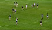 2 August 2014; Players from both teams react to the final whistle. GAA Football All-Ireland Senior Championship, Round 4B, Kildare v Monaghan, Croke Park, Dublin. Picture credit: Dáire Brennan / SPORTSFILE