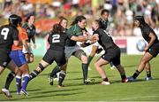 5 August 2014; Paula Fitzpatrick, Ireland, in action against New Zealand. 2014 Women's Rugby World Cup Final, Pool B, Ireland v New Zealand, Marcoussis, Paris, France. Picture credit: AurŽlien Meunier / SPORTSFILE