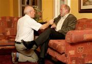 26 September 2006; New Galway Hurling manager Ger Loughnane at a press conference to announce his appointment. Galway. Picture credit:  SPORTSFILE *** Local Caption ***