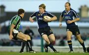 29 September 2006; Brian O'Driscoll, Leinster, supported by team-mate Denis Hickie, in action against Matt Mostyn, Connacht. Magners Celtic League 2006 - 2007, Connacht v Leinster, Sportsground, Galway. Picture credit: Brendan Moran / SPORTSFILE