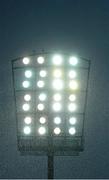 2 August 2014; A general view of the floodlights during the rain. GAA Football All-Ireland Senior Championship, Round 4A, Kildare v Monaghan, Croke Park, Dublin. Picture credit: Piaras Ó Mídheach / SPORTSFILE