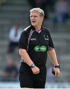 4 August 2014; Referee Des McEnery. TG4 All-Ireland Ladies Football Senior Championship Round 2 Qualifier, Donegal v Kerry, St Brendan's Park, Birr, Co. Offaly. Picture credit: Brendan Moran / SPORTSFILE