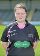 4 August 2014; Sarah Stanley, Match official. TG4 All-Ireland Ladies Football Senior Championship Round 2 Qualifier, Donegal v Kerry, St Brendan's Park, Birr, Co. Offaly. Picture credit: Brendan Moran / SPORTSFILE