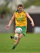 4 August 2014; Katy Herron, Donegal. TG4 All-Ireland Ladies Football Senior Championship Round 2 Qualifier, Donegal v Kerry, St Brendan's Park, Birr, Co. Offaly. Picture credit: Brendan Moran / SPORTSFILE