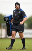 8 August 2014; Leinster's Mike Ross during squad training at a Leinster Rugby Training Open Day held in Ashbourne RFC, Ashbourne, Co. Meath. Picture credit: Stephen McCarthy / SPORTSFILE