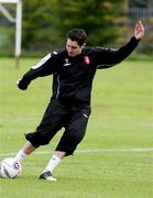 13 September 2006; Ruadri Higgins, Derry City, in action during squad training. Clooney Park West, Derry. Picture credit: Oliver McVeigh / SPORTSFILE