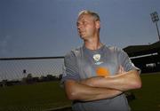5 October 2006; Republic of Ireland senior team coach Kevin MacDonald at the end of squad training. Tsirion Stadium, Limassol, Cyprus. Picture credit: David Maher / SPORTSFILE
