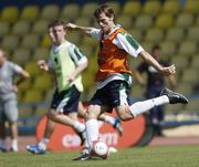 5 October 2006; Kevin Kilbane in action during Republic of Ireland squad training. Tsirion Stadium, Limassol, Cyprus. Picture credit: Brian Lawless / SPORTSFILE