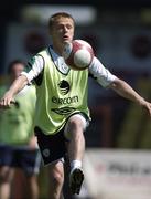 5 October 2006; Damien Duff in action during Republic of Ireland squad training. Tsirion Stadium, Limassol, Cyprus. Picture credit: Brian Lawless / SPORTSFILE